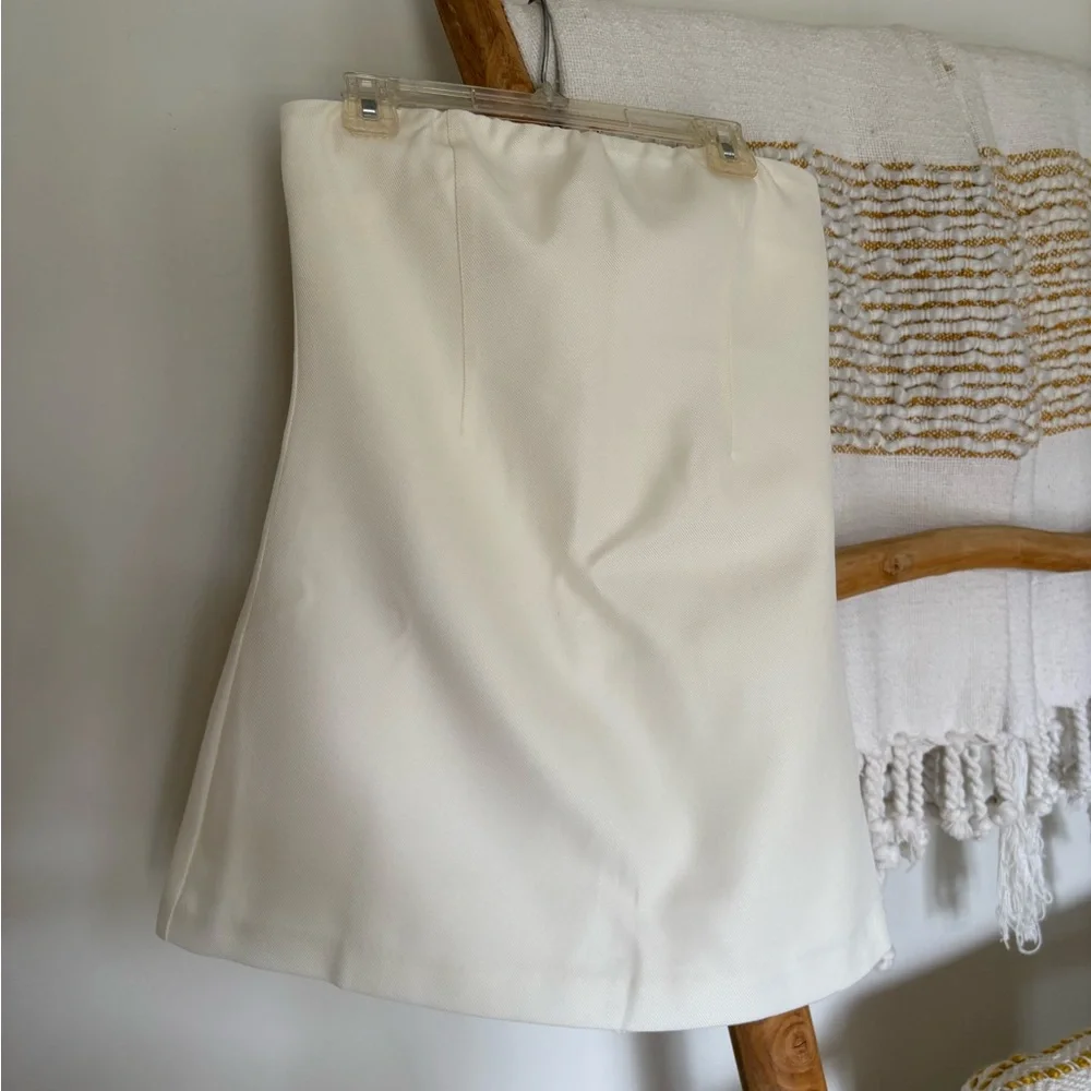 Nasty Gal Tailored Overlay Playsuit - Picture 3 of 7